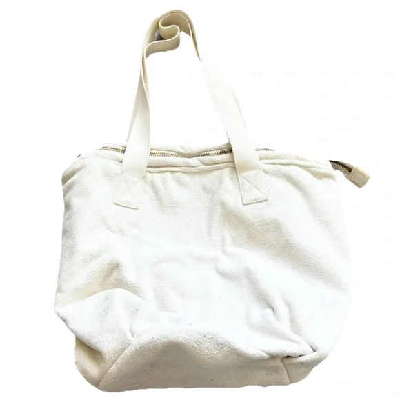 Stoney Clover Lane Bucket/Tote/Shoulder Bag Terry Cloth Trendy Functional - Picture 7 of 7